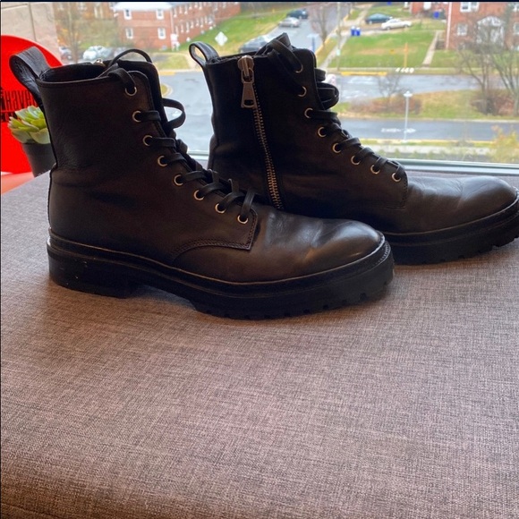 John Varvatos Union Combat Boot 